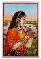 Lady And The Bird - 2 paintings