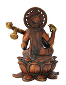 Goddess Saraswati Seated on Lotus