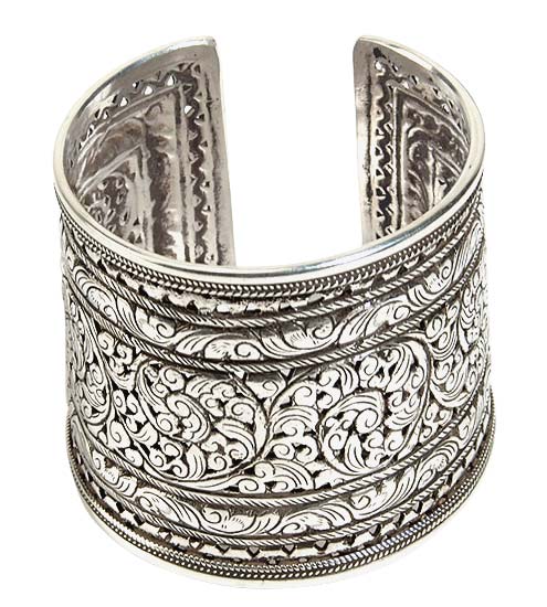 Oriental Saga - Silver Bracelet