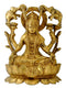 Goddess Dhana Lakshmi Brass Statue
