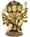 Five Headed Hanuman - Brass Statue