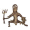 Baby Ganesha with Lord Shiva - Dhokra Statue 5"