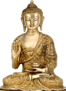 Medicine Buddha - Fine Brass Figure