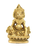 Lord of Treasures 'Lord Kuber' Brass Statue