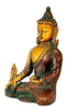 Small Medicine Budha Brass Statuatte