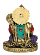 Blessing Hanuman Brass Figure