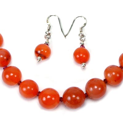 Orange Beauty - Stone Necklace