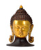 Golden Buddha Head in Old Rustic Finish