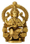 Lord Ganpati Maharaja Seated on Throne
