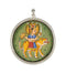 Devi Durga - Hand Painted Pendant