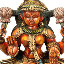 "Devi Lakshmi" Goddess of Wealth - Wood Sculpture