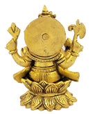 Lord GaneshS eated on Lotus