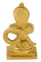 Brass Shivling with Snake