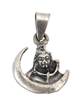 Lord Mahadev - Silver Pendant