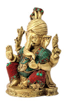 Turbaned Ganesha Murti