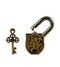 Lord Hanuman Decorative Brass Lock
