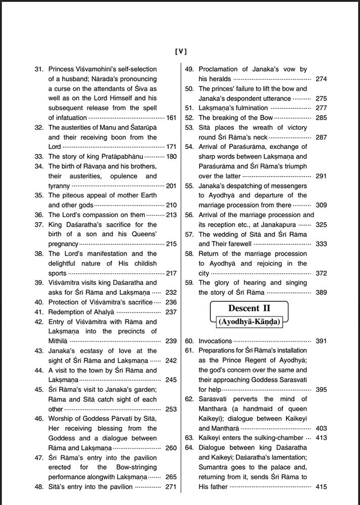 Shri Ramacharitamanasa with Hindi Text and English Translation