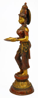 Brass Deepa Lakshmi 28"