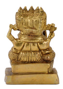 Panchmukhi Lord Ganesha Brass Statue