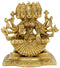 Goddess Gayatri Brass Statue