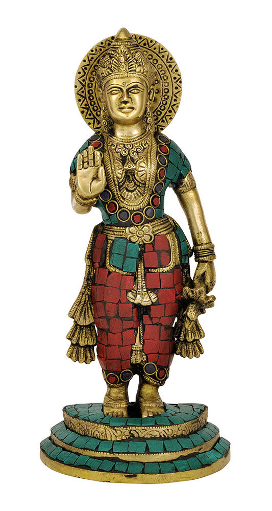 Murlimanohar Krishna with Radha Rani 11.50"