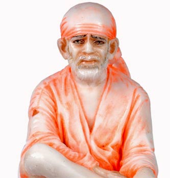 Sai Baba - Hand Painted Statue