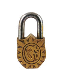 Brass Decorative Lock 'Lord Ganesha'