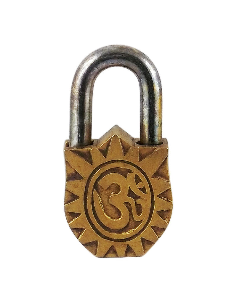 Brass Decorative Lock 'Lord Ganesha'