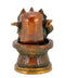 Three Headed Shiva Ling in Brow Finish