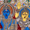 Radha Krishna Under Kadamba Tree - Kalamkari Painting
