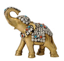 Decorative Royal Elephant Brass Figure 6.25"