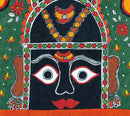Shivalinga Served by Auspicious Nagas - Madhubani Painting