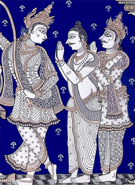 'Rama Abhishek' Coronation of Lord Rama