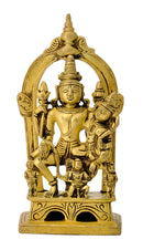 Lakshmi Narayan Brass Figurine