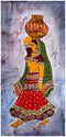A Village Lady - Batik Painting