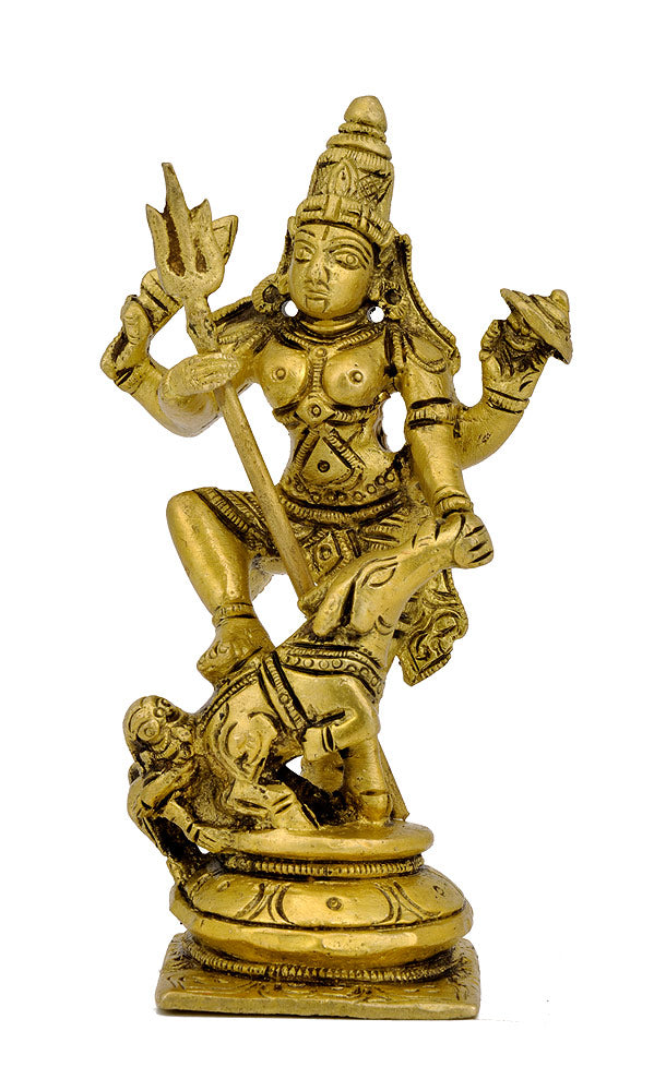 Brass Durga Statue
