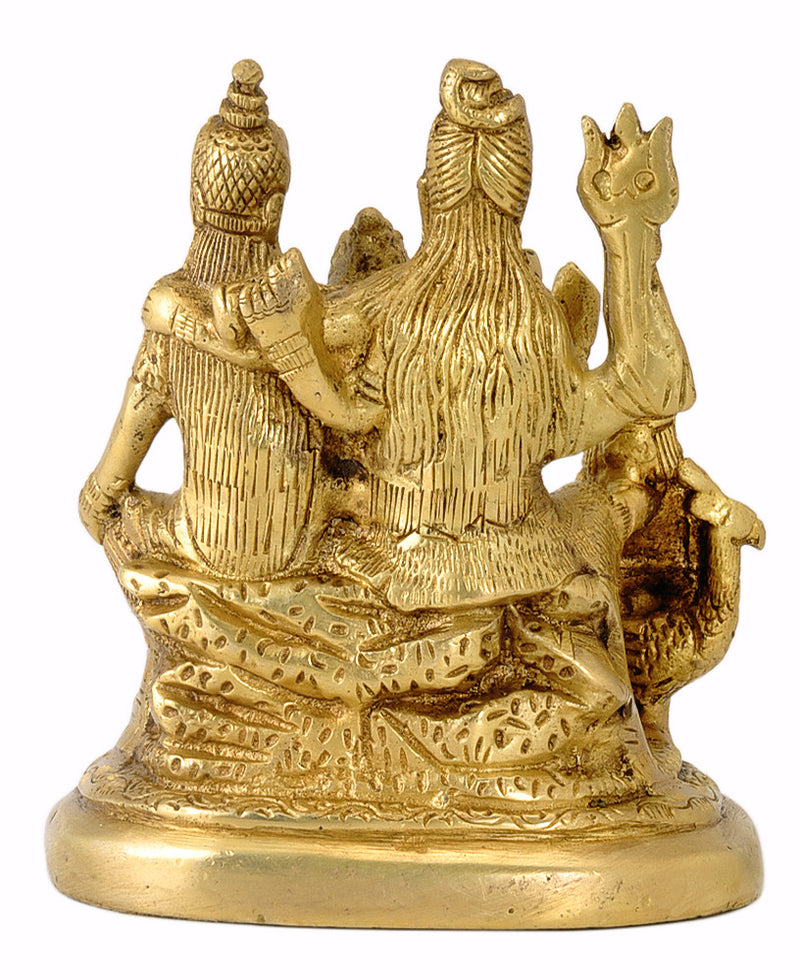 Lord Shiva Parivar Brass Idol