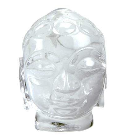 Crystal Buddha Head