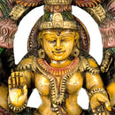 Goddess Lakshmi Consort of Lord Vishnu - Wood Statue