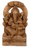 Buddhinath Vinayak - Wall Hanging Wood Sculpture