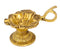 Ornate Brass Diya Lamp