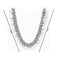 Champa Garland 50cm (Pink and White)