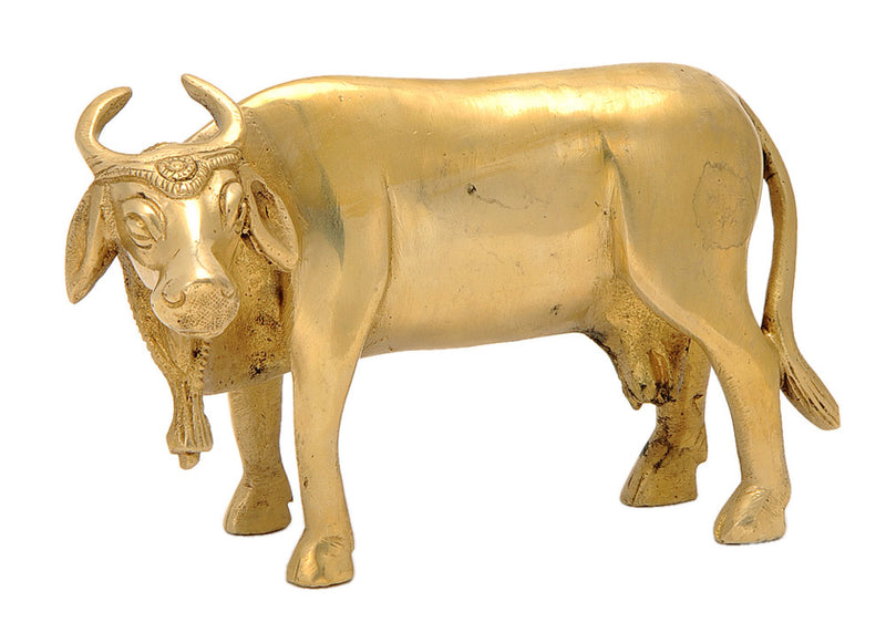 Cow Brass Statue