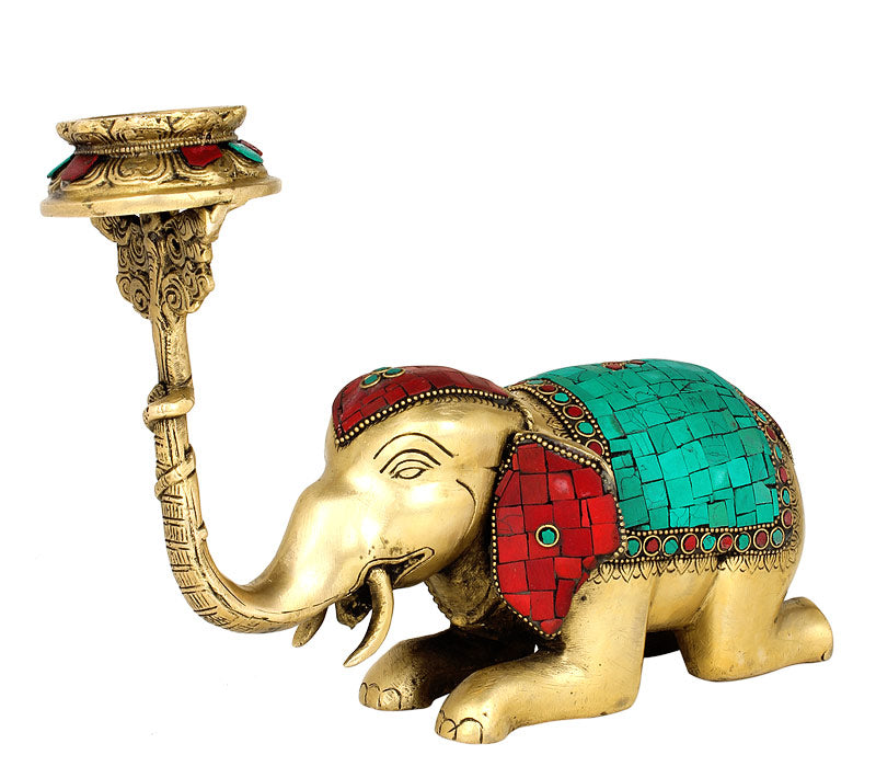 Elephant Candle Holder