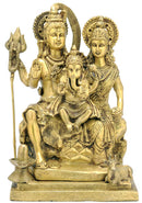 Shiva Parvati with Baby Ganesha