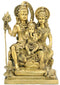 Shiva Parvati with Baby Ganesha