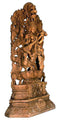 Veena Vadini Ma Saraswati - 4ft. Wood Statuette
