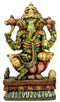 Lord Mangal Murti Ganesha - Wood Statue