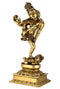 Mrityunjaya Tandav Shiva - Brass Statuette