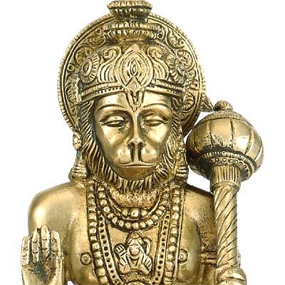 Shri Hanuman - Brass Statue